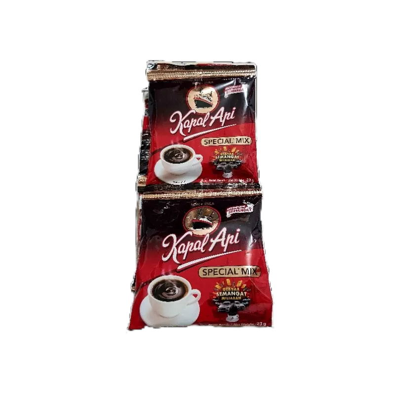 

Kopi Kapal Api Special Mix Kopi Bubuk Instan Sachet 23 gram 1 Renceng isi 10 Sachet