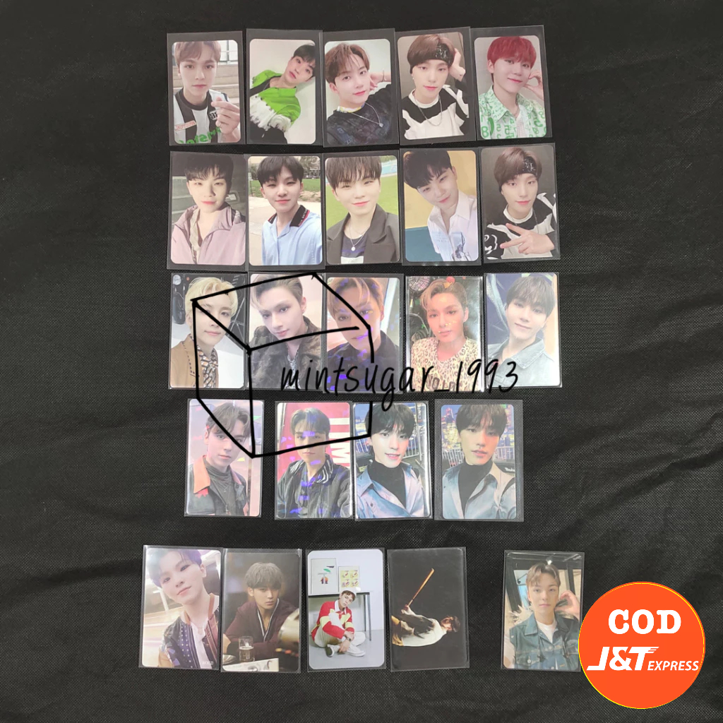[ INCLUDE PACKING ] AAB PHOTOCARD OFFICIAL SEVENTEEN HENGGARAE / SEMICOLON / ATTACCA / SECTOR 17 ( P