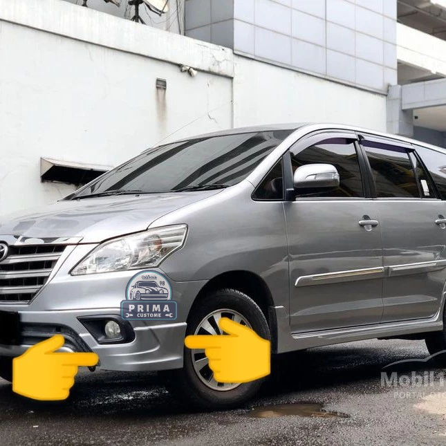 BODYKIT SPOILER BUMPER SET BEMPER DEPAN INNOVA LUXURY ORIGINAL