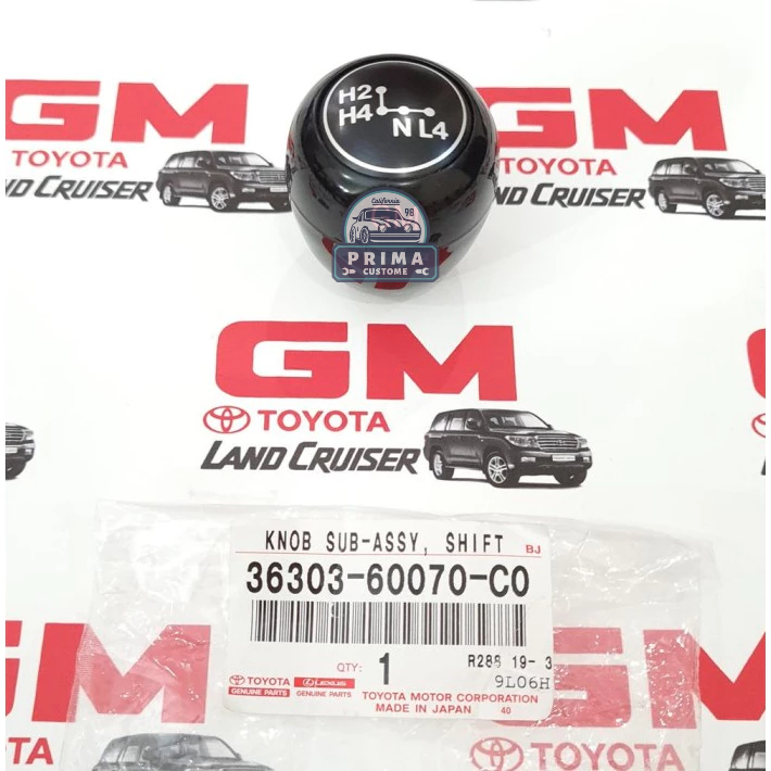KNOB KNOP SHIFTER 4X4 HARDTOP FJ40 BJ40 KNOB TELOR ORI