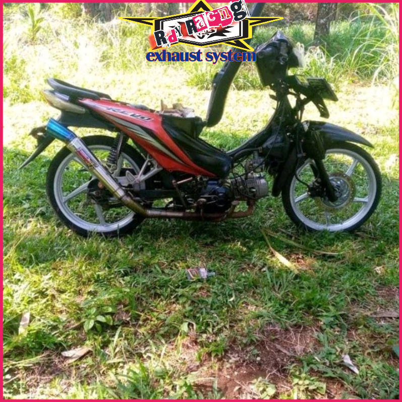 Knalpot Ngacung Daeng 4 Motor Supra Revo Blade shogun Kharisma, dll