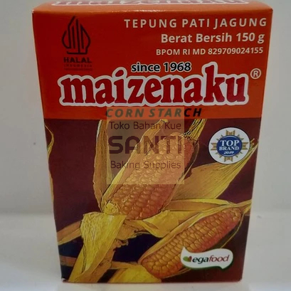 

Maizenaku | Tepung Maizena Corn Starch | 100 Gram