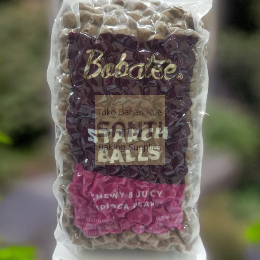 

Bobatee | Bubble Tea Mutiara Tapioka Chewy Original Pearl | 1Kg