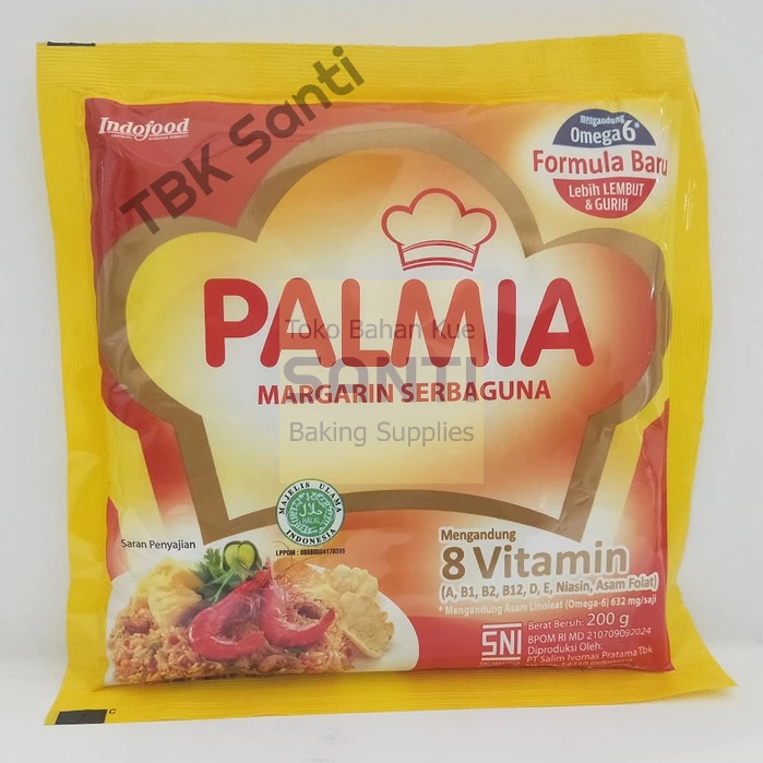 

Palmia | Margarine Mentega Serbaguna | 200 Gram