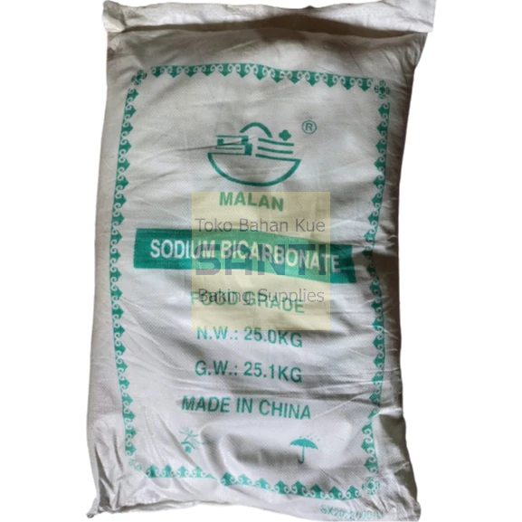 

Malan RRC | Baking Soda Soda Kue Sodium Bicarbonate | 1 Kg (Repack)