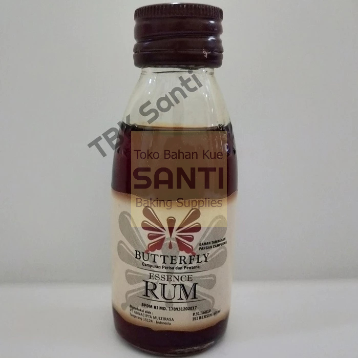 

Butterly | Rum Essence Black Forest (Mengandung Alkohol) | 60 ml