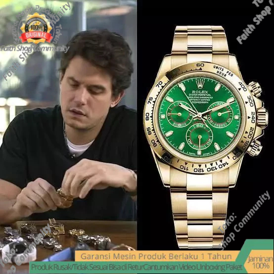 Jam Tangan Rolex Daytona EWF Cliber 4130 Watches Stainless Chain Otomatis