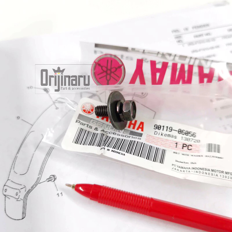 BAUT SPAKBOR TENGAH KOLONG RXKING RXS RX KING ORI ORIGINAL 90119-06056