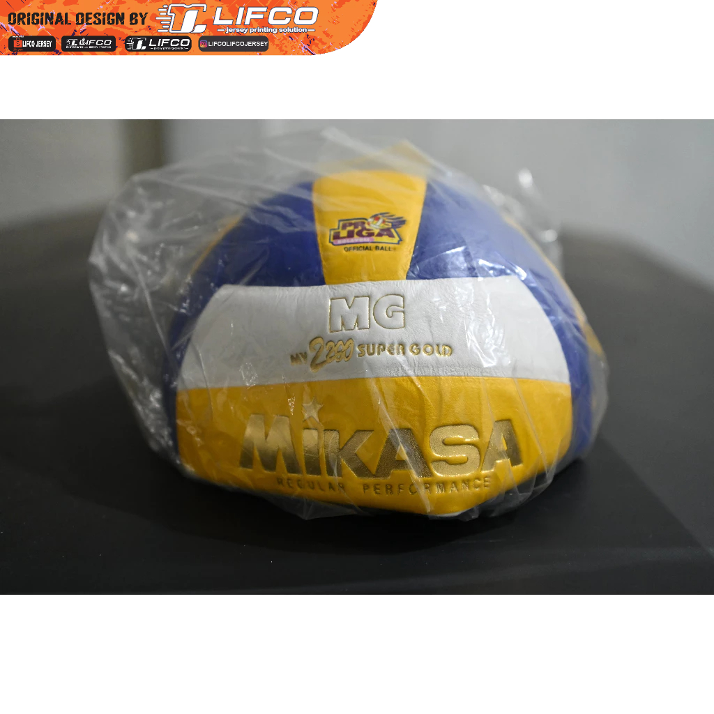 BOLA VOLI MIKASA MV 2200 SUPER GOLD JAPAN Original (sunrise)