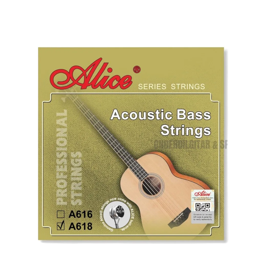 Senar Gitar Bass Akustik / Senar bass alice Alice / A618-L .040 Akustik