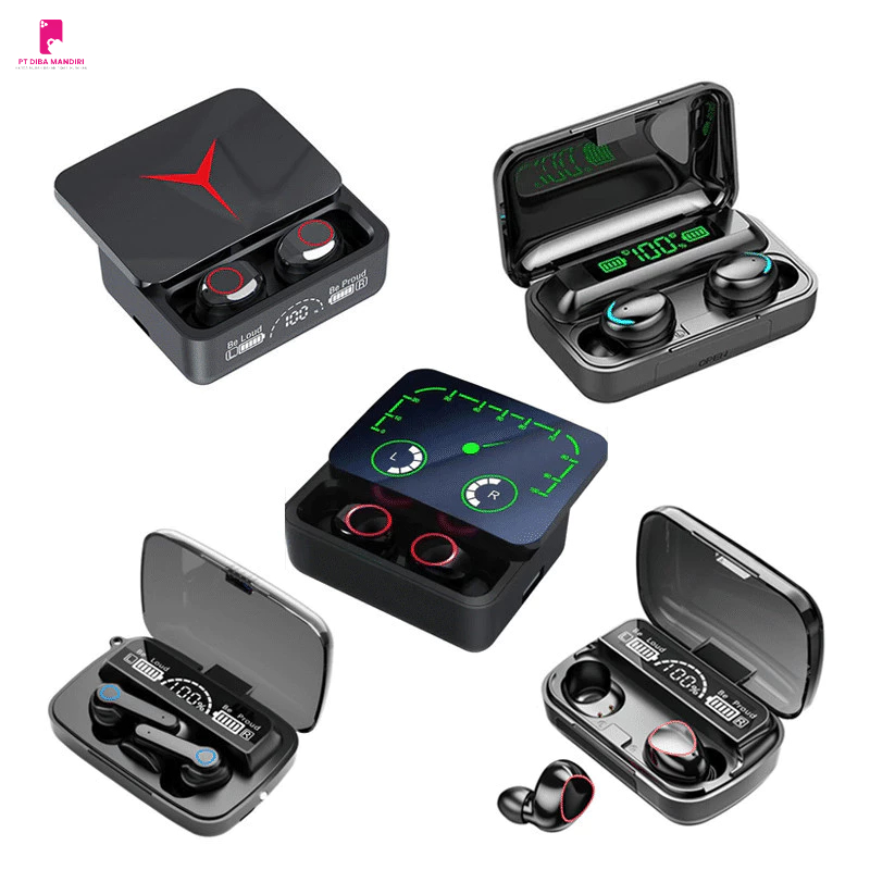 PT DIBA MANDIRI - AKACC HEADSET BLUETOOTH TWS WIRELESS STEREO GAMING M10/F9-5/M19/M90 MAX/M90 PRO/M3