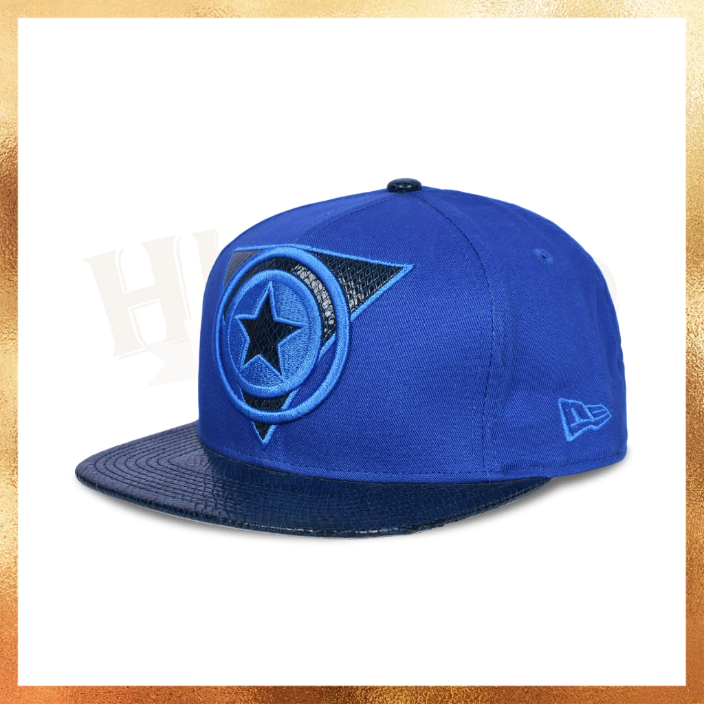 Topi New Era x Captain America Marvel Collab Blue 9FIFTY Original
