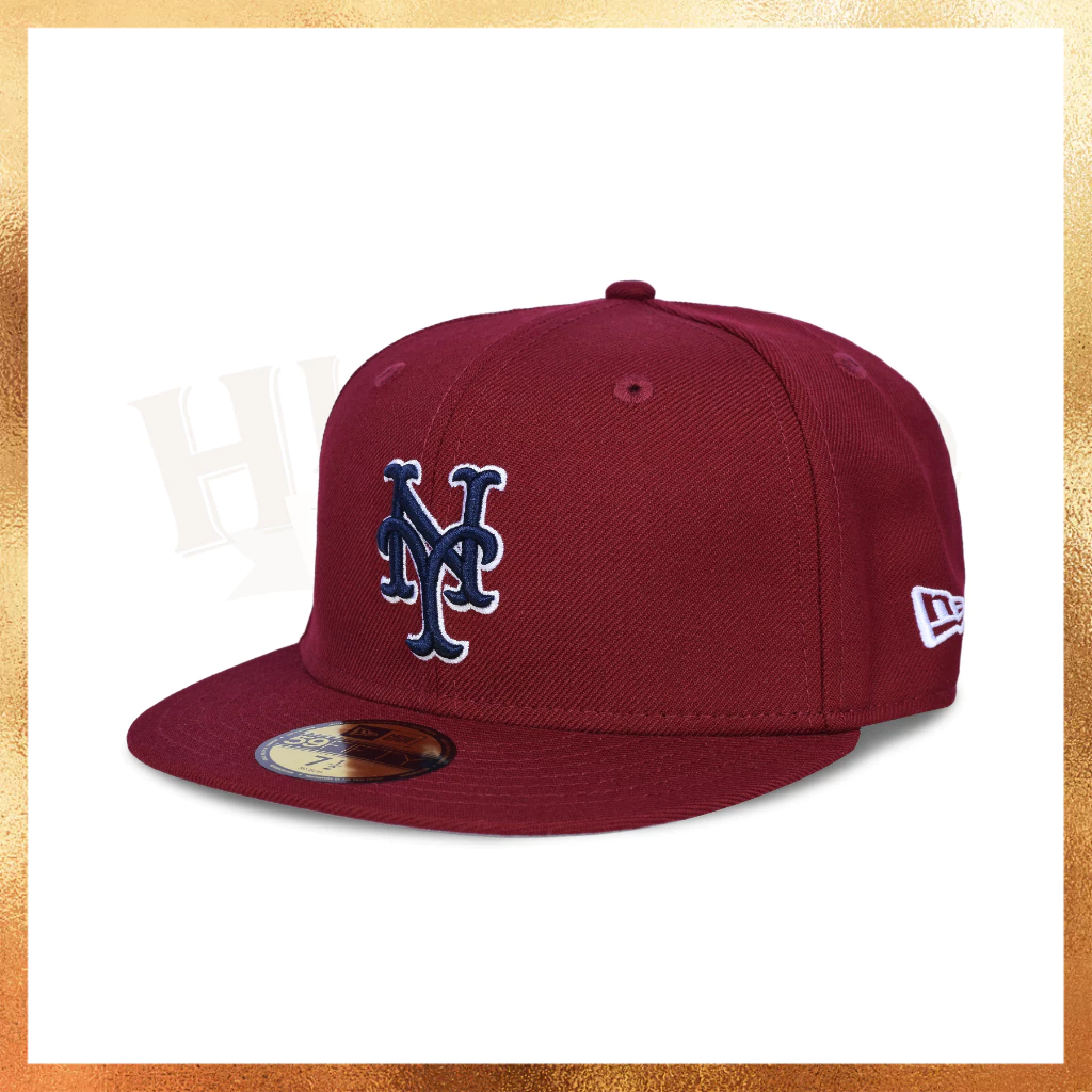 READY STOCK Topi New Era NY New York Mets 59FIFTY Fitted Hat 100% Original