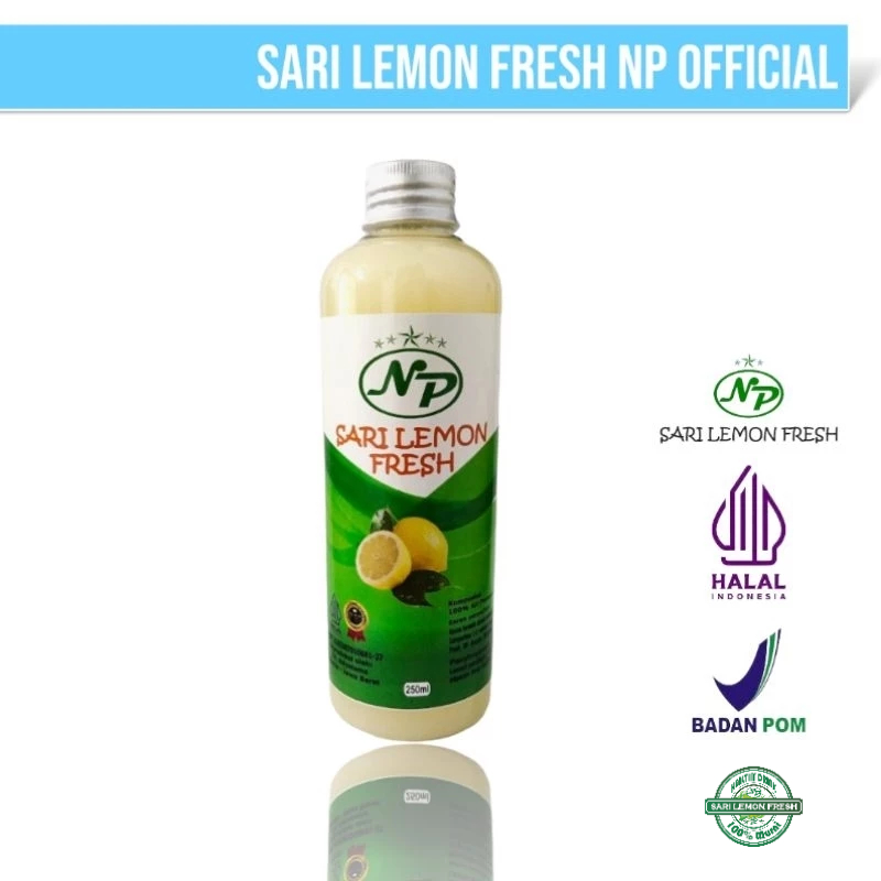 

Minuman Pendamping Diet Sari Lemon Fresh NP baik untuk Detox Murni Tanpa Ampas 250ml