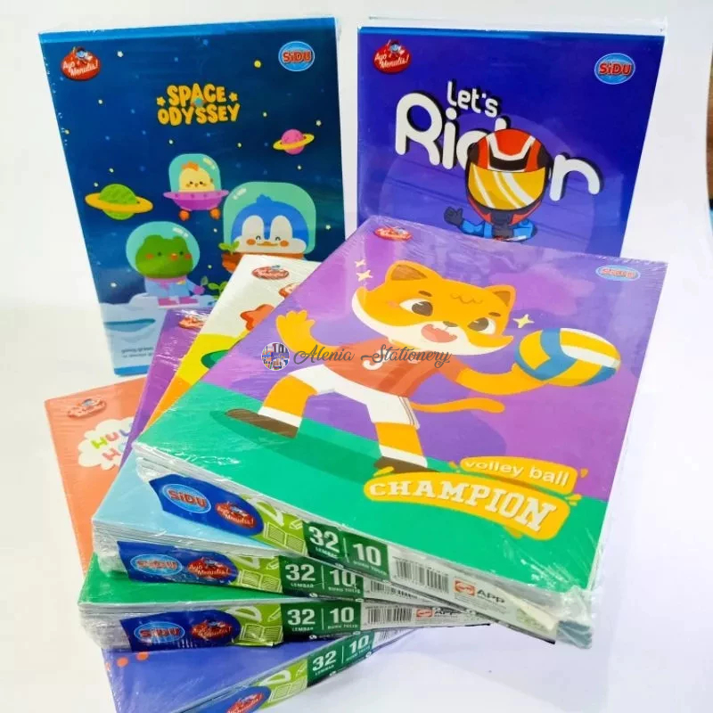 

Buku Tulis Sekolah SIDU Original 100% 32 Lembar/1pak