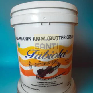 

Fabiola | Butter Cream Margarin Krim Topping | 500 Gram (Repack)