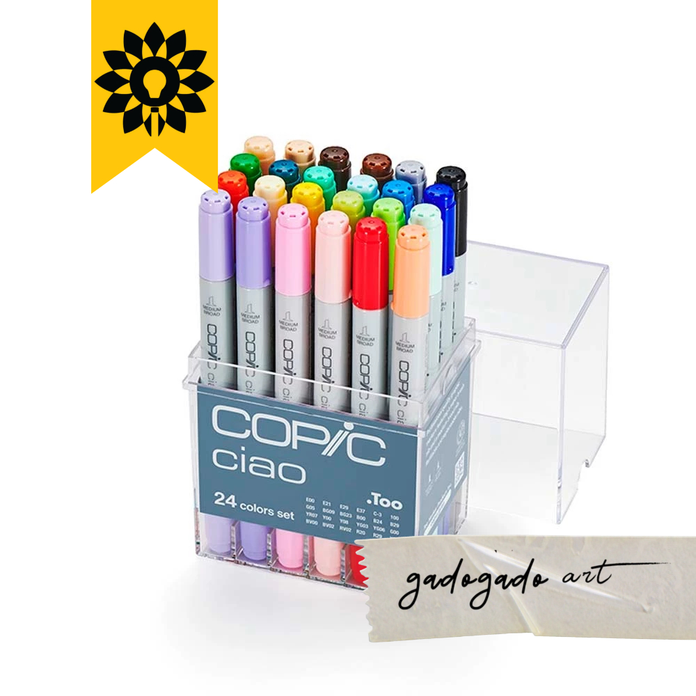 

COPIC CIAO MARKER SET 24 COLOR BASIC