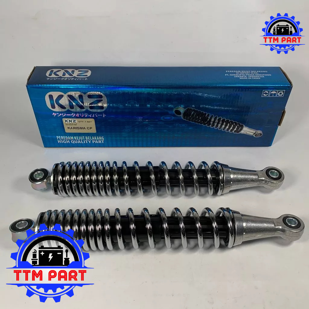 SHOCK BELAKANG  HONDA KARISMA - SUPRA FIT NEW - SUPRA X 125 CHROME 340mm SHOK PEREDAM KEJUT SHOCKBRE