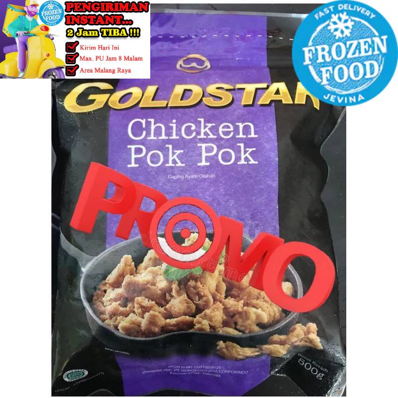 

Goldstar Chicken Pok Pok 500gr