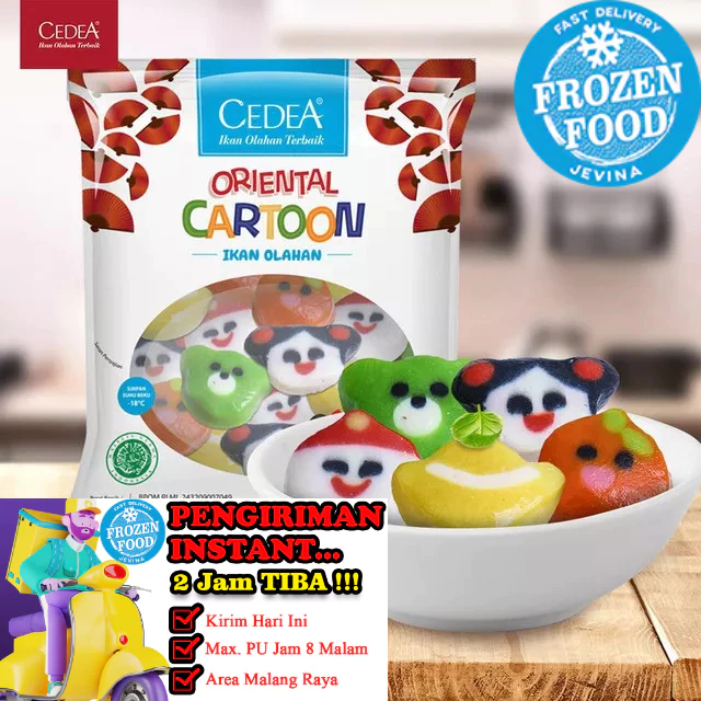 

Cedea Oriental Cartoon 200g (Olahan Ikan)