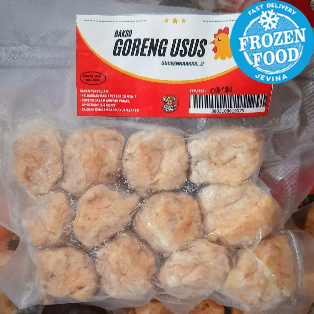 

Bakso Goreng Usus 200Gr Isi 12