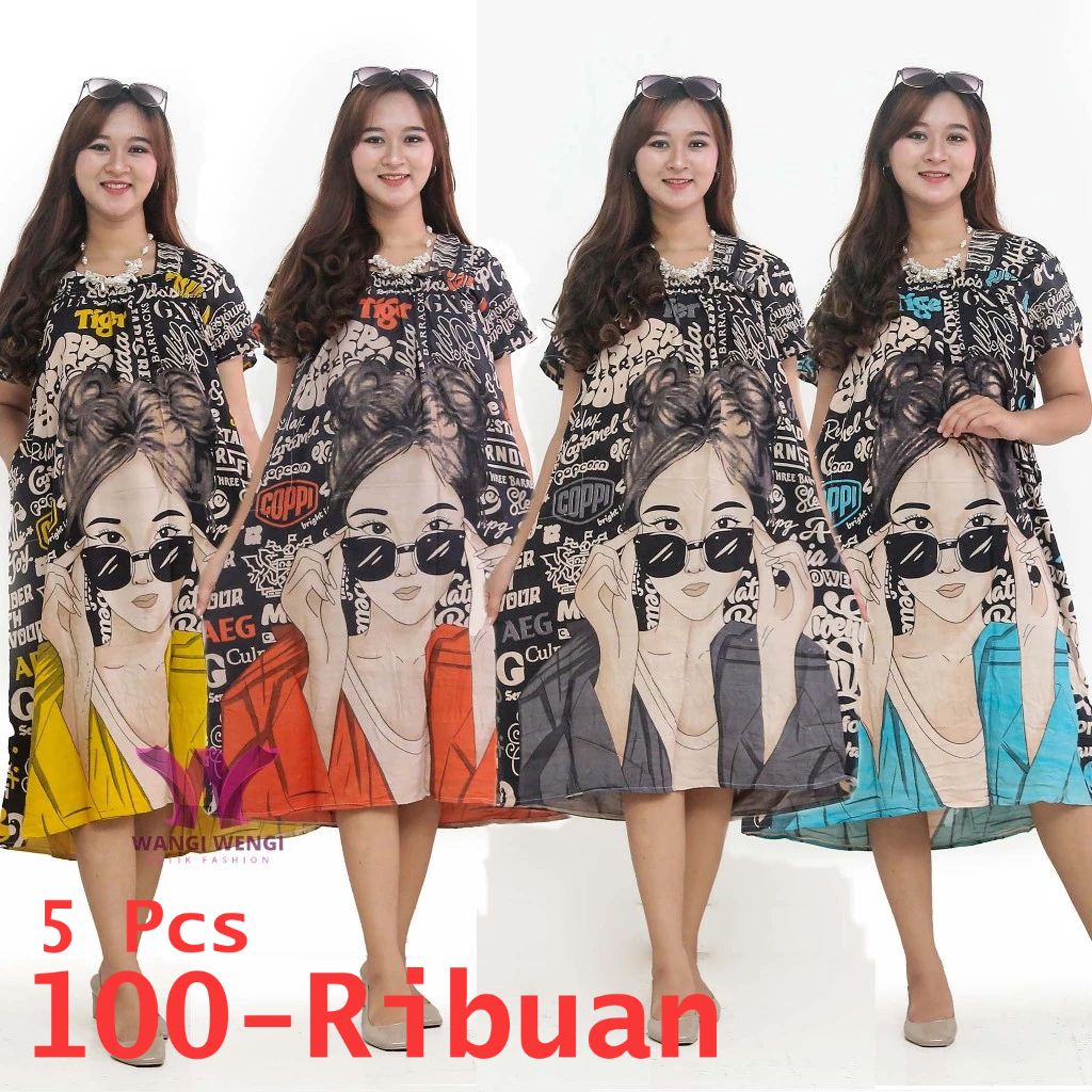 Jameela Daster Rayon Premium Original Pekalongan Kekinian Korean Style Remaja Terbaru Murah Grosir S