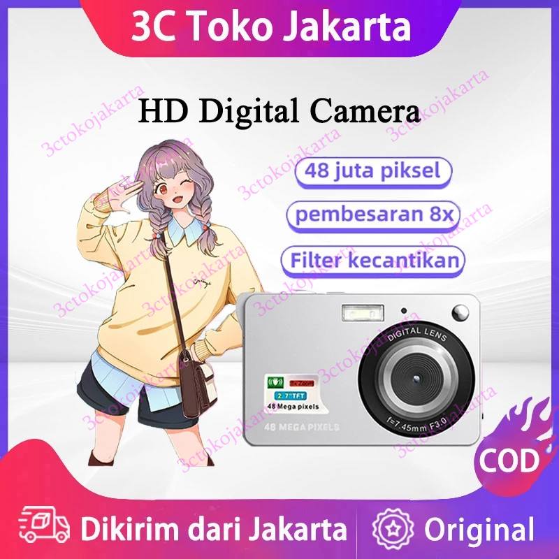 i20 Digital Camera Digicam Kamera Pocket 48MP