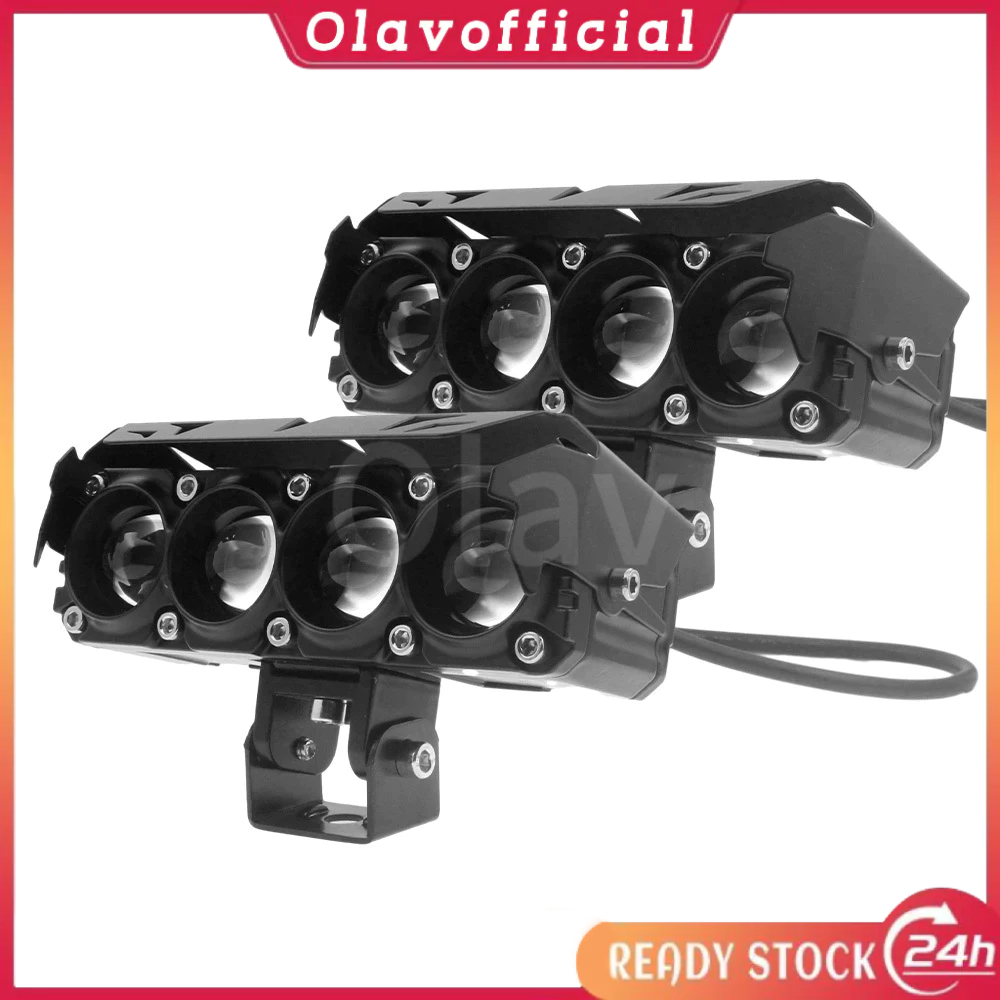 【COD】Lampu Tembak Jeep Lampu Tembak Truck SQL 4 Mata 60 Watt Ballast