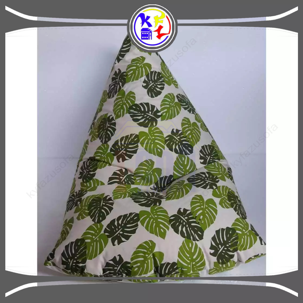 Mozaic Beanbag Triangle Bantal Sofa Kursi Malas Sofa Pantai photobooth
