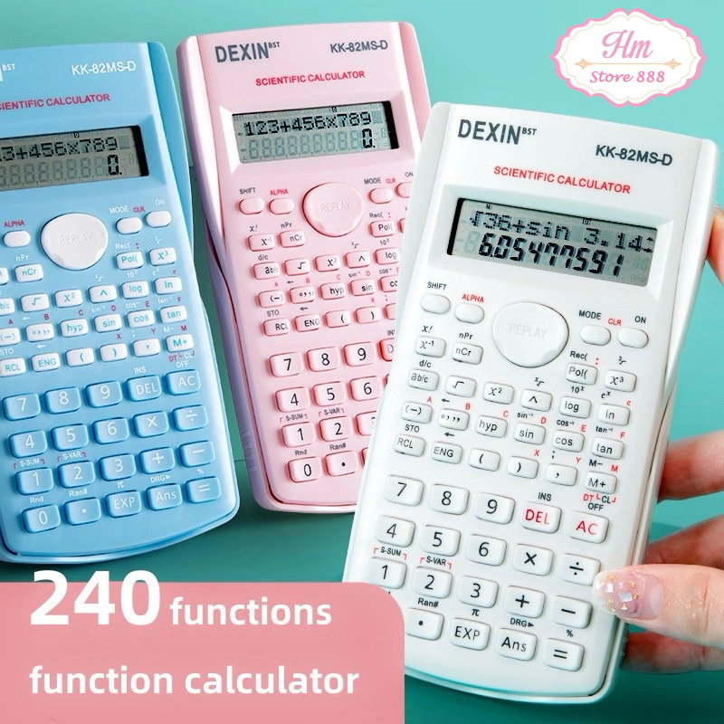 

HM - Kalkulator 240 Fungsi Kalkulator Sekolah Function Scientific Sin Cos Tan