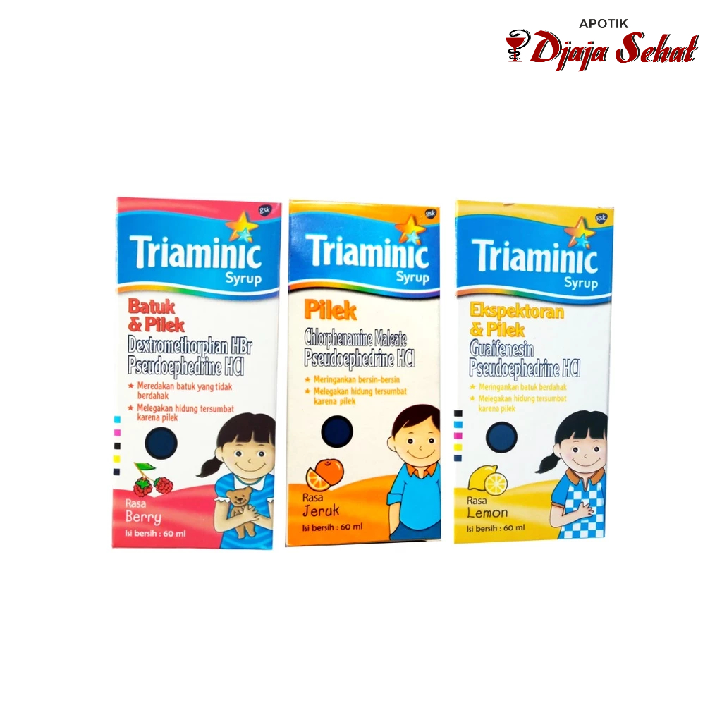 TRIAMINIC SYRUP & TRIAMINIC EXPETORANT 60 ML