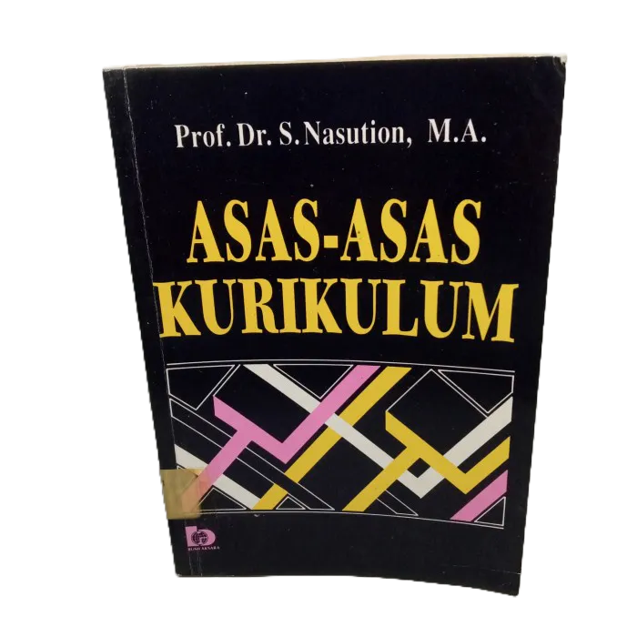 buku pendidikan asas-asas kurikulum 284 hal ex perpus