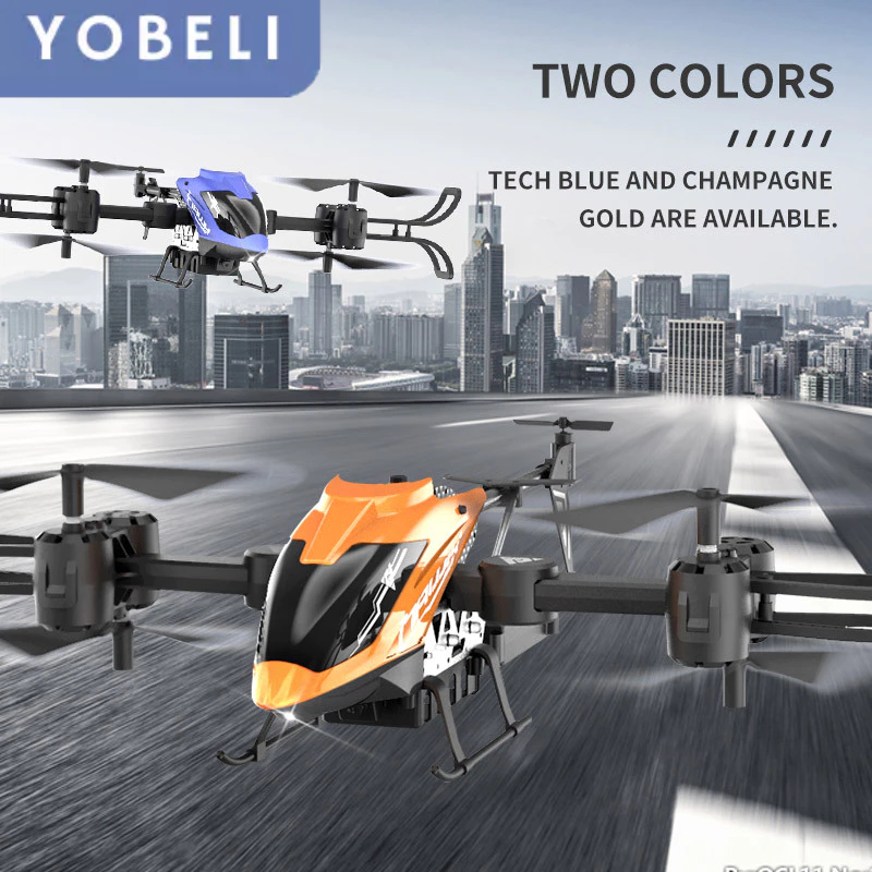 Mainan Helikopter Remote Control dengan 4K HD Kamera RC Pesawat Quadcopter | Mainan Helikopter Remot