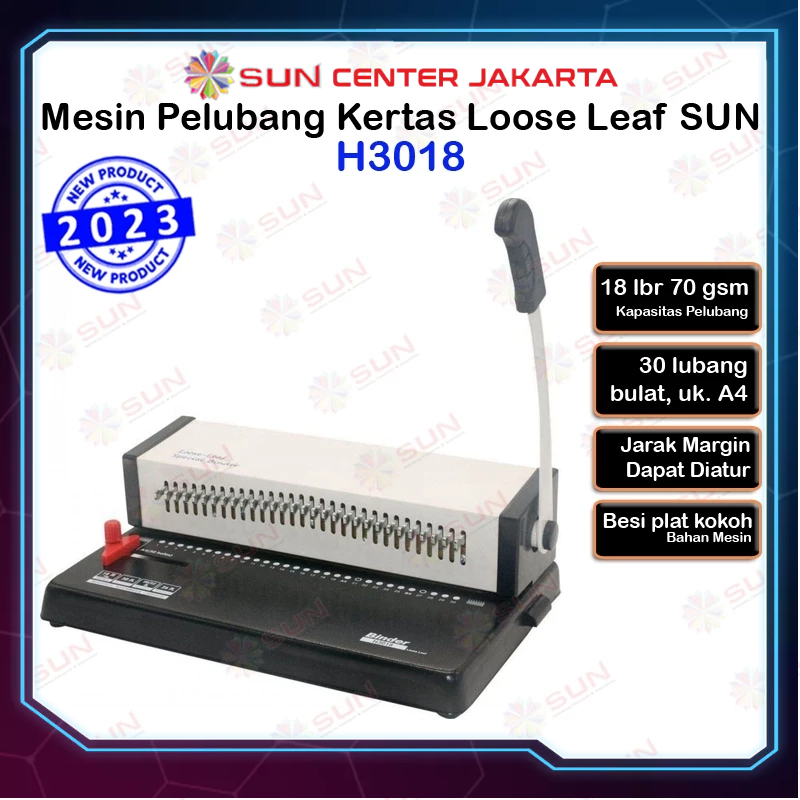 

Mesin Pelubang Untuk Kertas Loose Leaf Tipe H3018