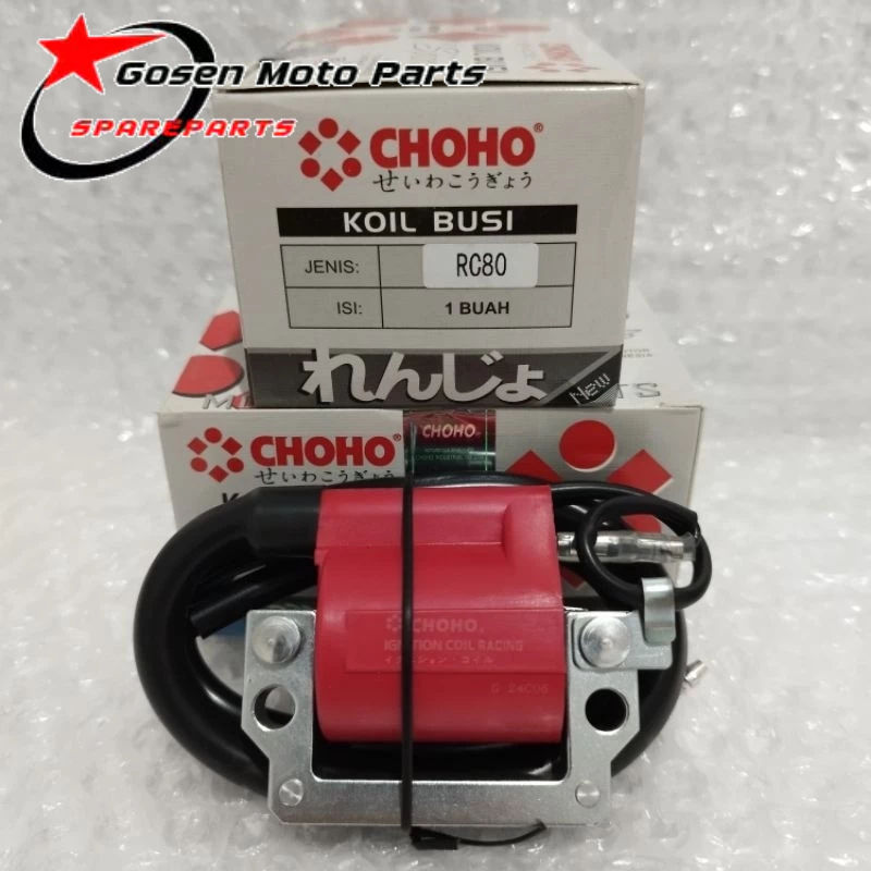 Ignition Coil Racing Koil Busi Suzuki RC80 - RC100 Original CHOHO