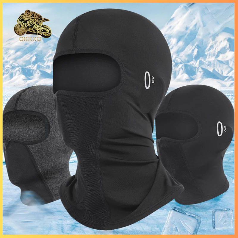 Bandana Berkualitas Masker Wajah Balaclava Slayer Motor Long Masker Wajah Bandana Balaclava Slayer M