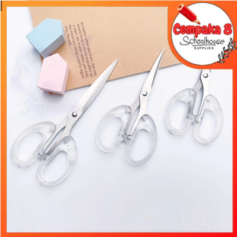 

Gunting Transparan Gunting Siswa Stainless Steel Gunting Siswa Diy Gunting Buatan Tangan Gunting Kantor Alat Tulis Rumah - SEV0214