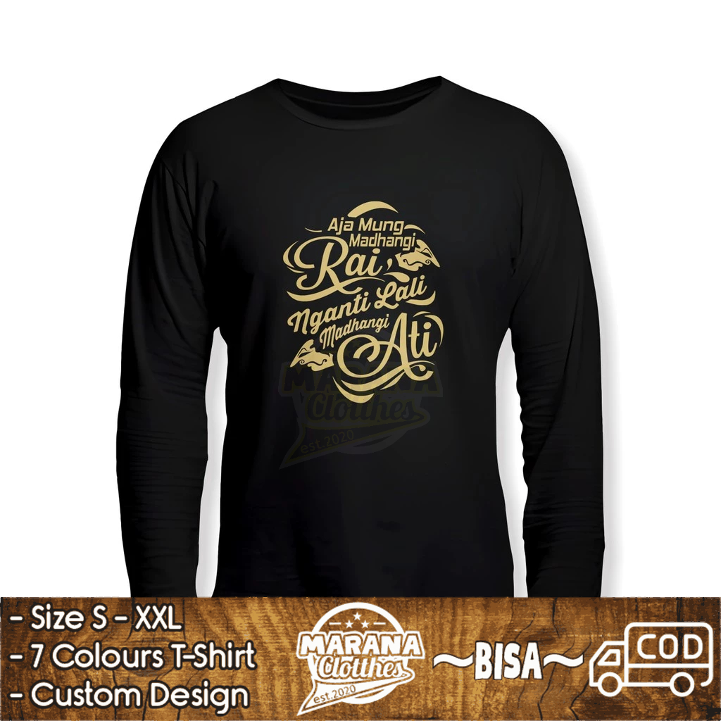 Kaos Kuot Jawa Lengan Panjang Kaos Distro