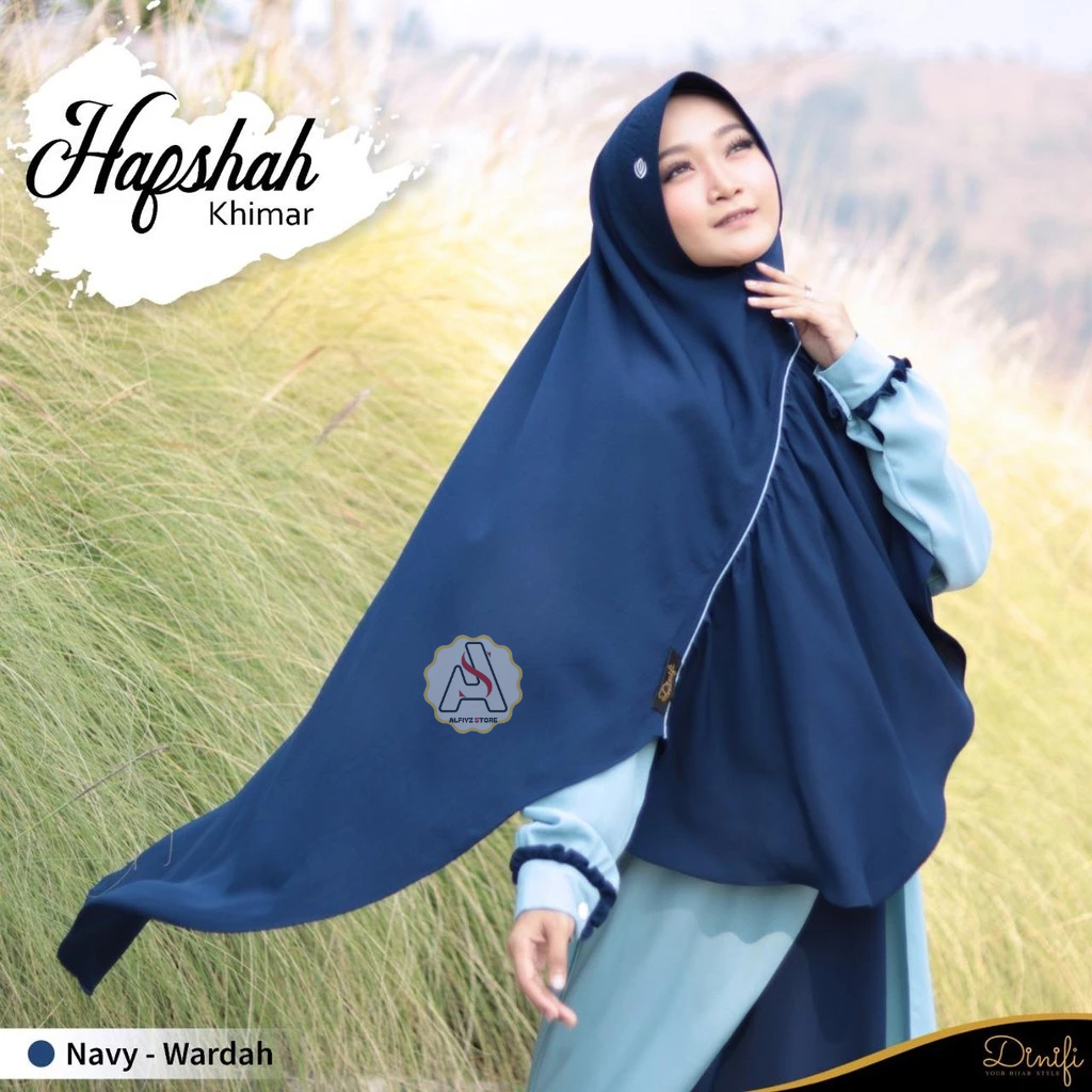MOUZA | Khimar Hafshah Hijab Wanita  Dewasa by Mouza