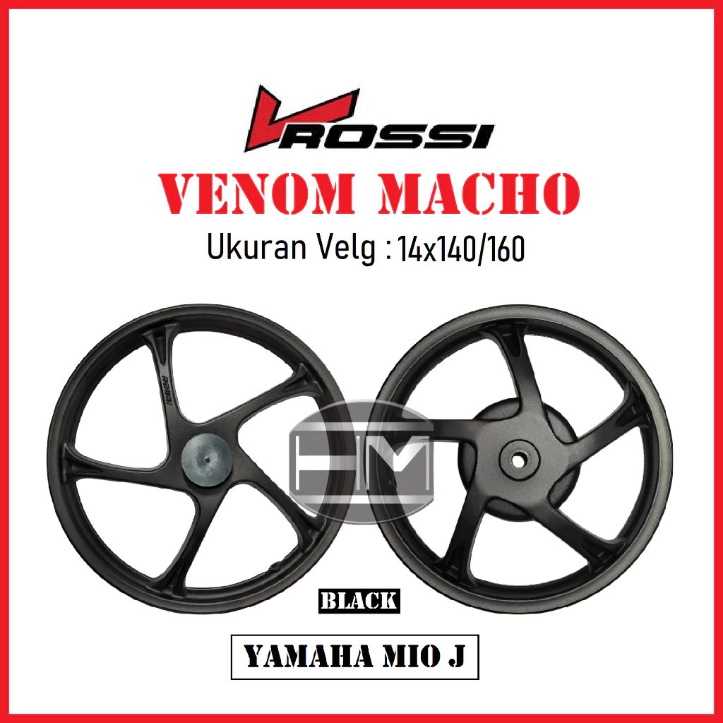 VELG VROSSI VENOM MACHO MIO J Ring 14x140/160