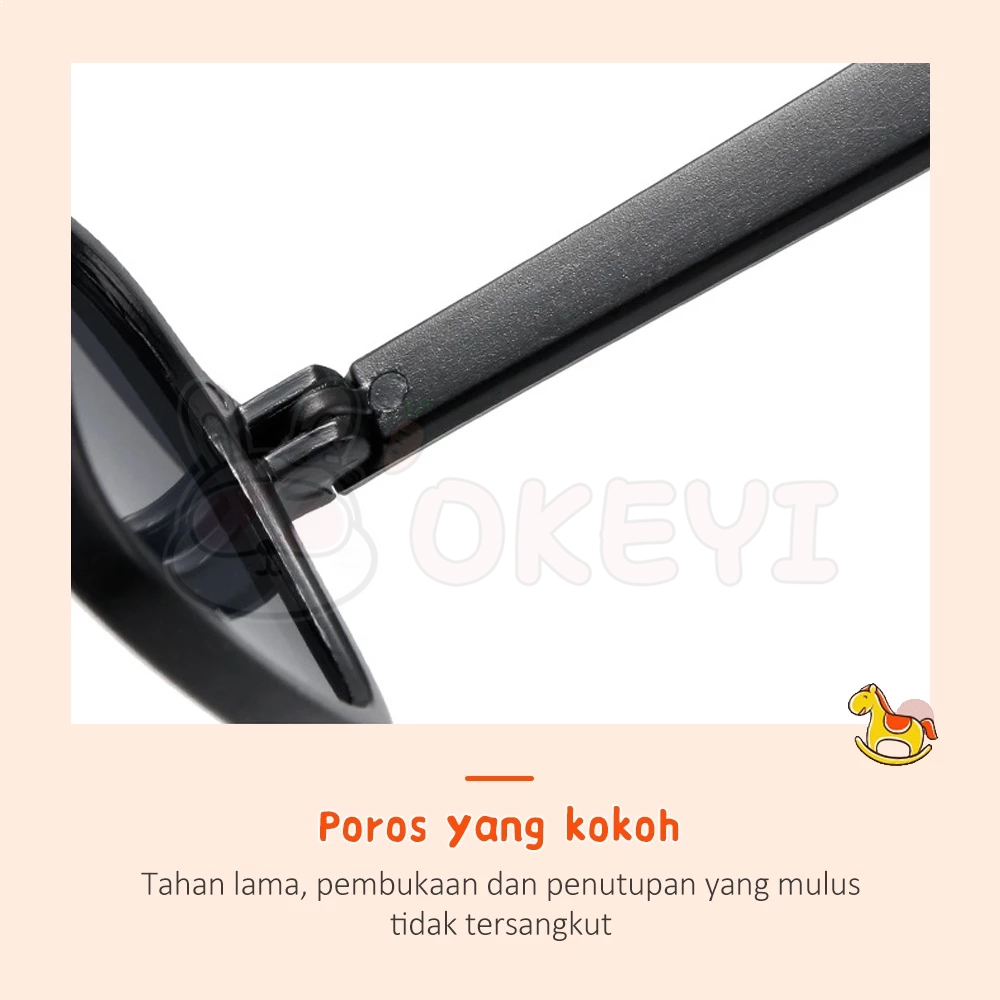 EXCLUSIVE OKEYI Kacamata hitam anak bayi korea trend aksesoris import 2026