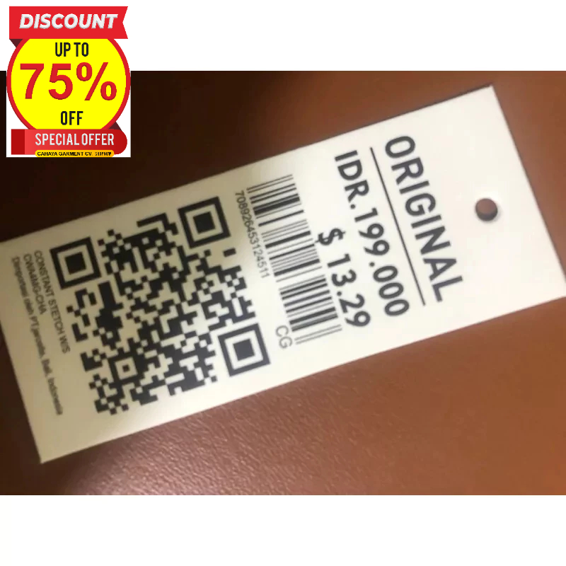 

ORIGINAL TAG SUPER PREMIUM CO 1X DI KIRIM 600PCS