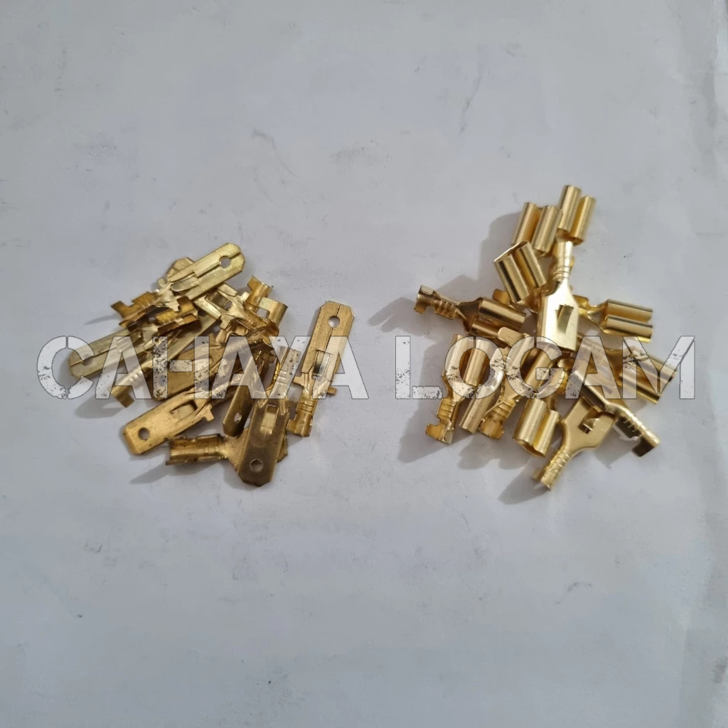 TERMINAL KABEL GEPENG KUNINGAN CEWEK COWOK