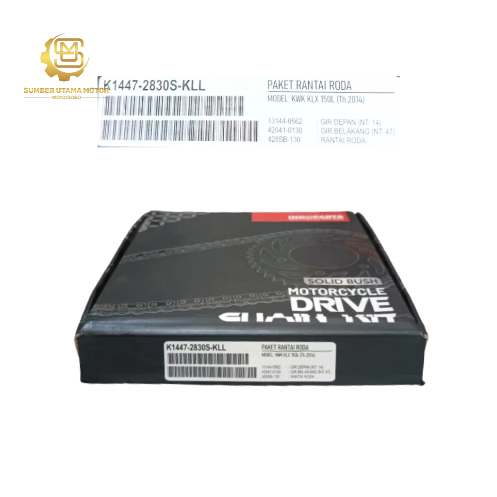 K1447-2830S-KLL Gear Paket KLX 150L Tahun 2014 Indoparts