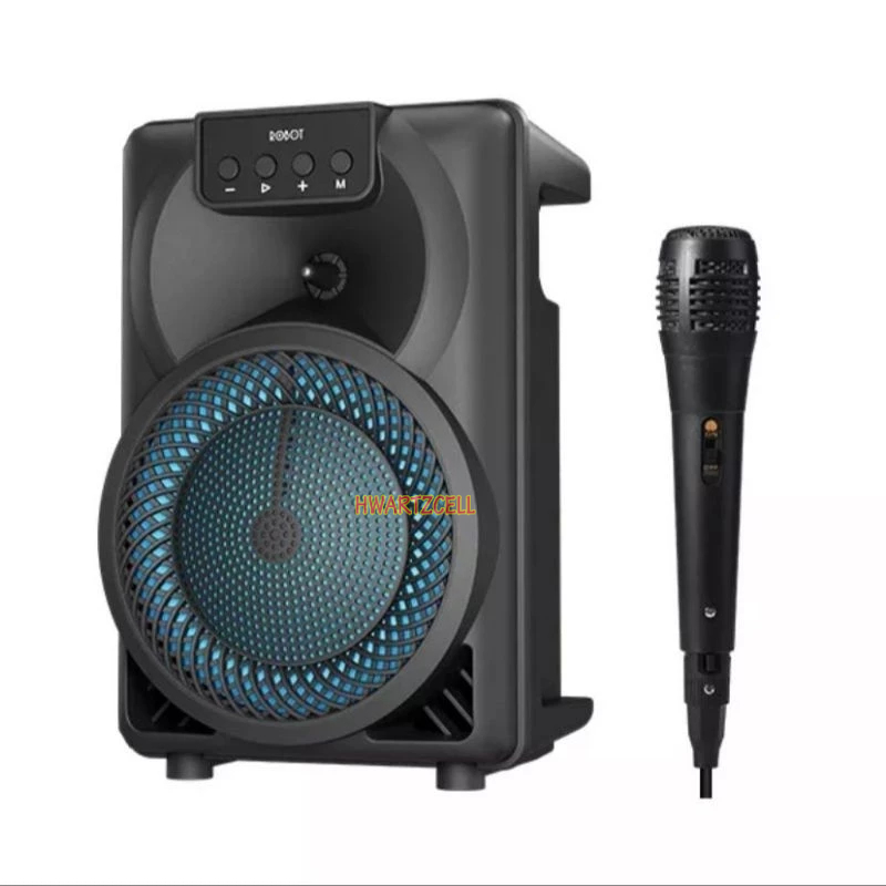 [HWARTZ] SOUND SPEAKER SPEKER ROBOT RB350 SPEAKER PORTABEL  BLUETOOTH 5.3 KARAOKE WITH MICROPHONE SU
