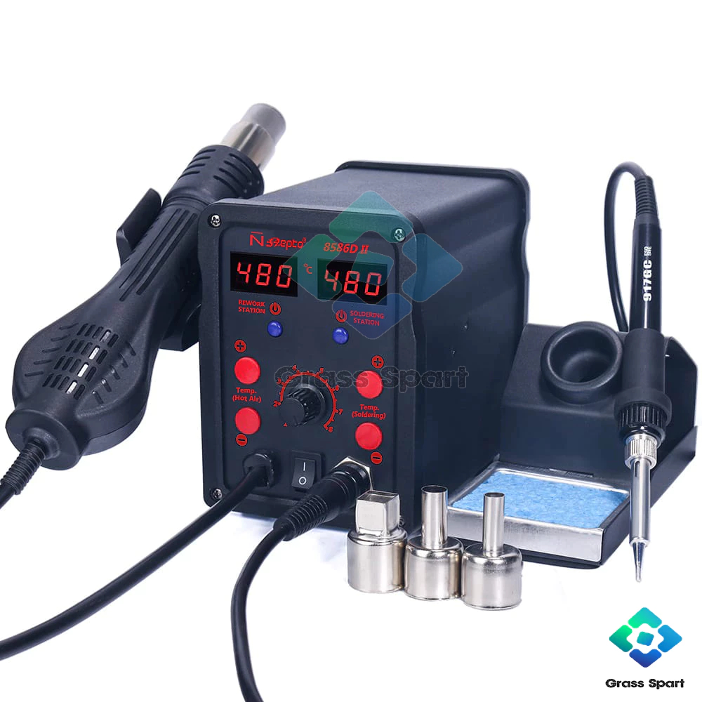 Blower / Solder Uap Nepto 8586D II /Blower SMD station Hot Air / Blower Heat Gun BLOWER NEPTO ORIGIN