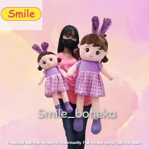 SB/Boneka Anak Perempuan Jumbo Giant Hello Metoo Meeto Pretty Girl Cewek Candy Bunny Rabbit Cute