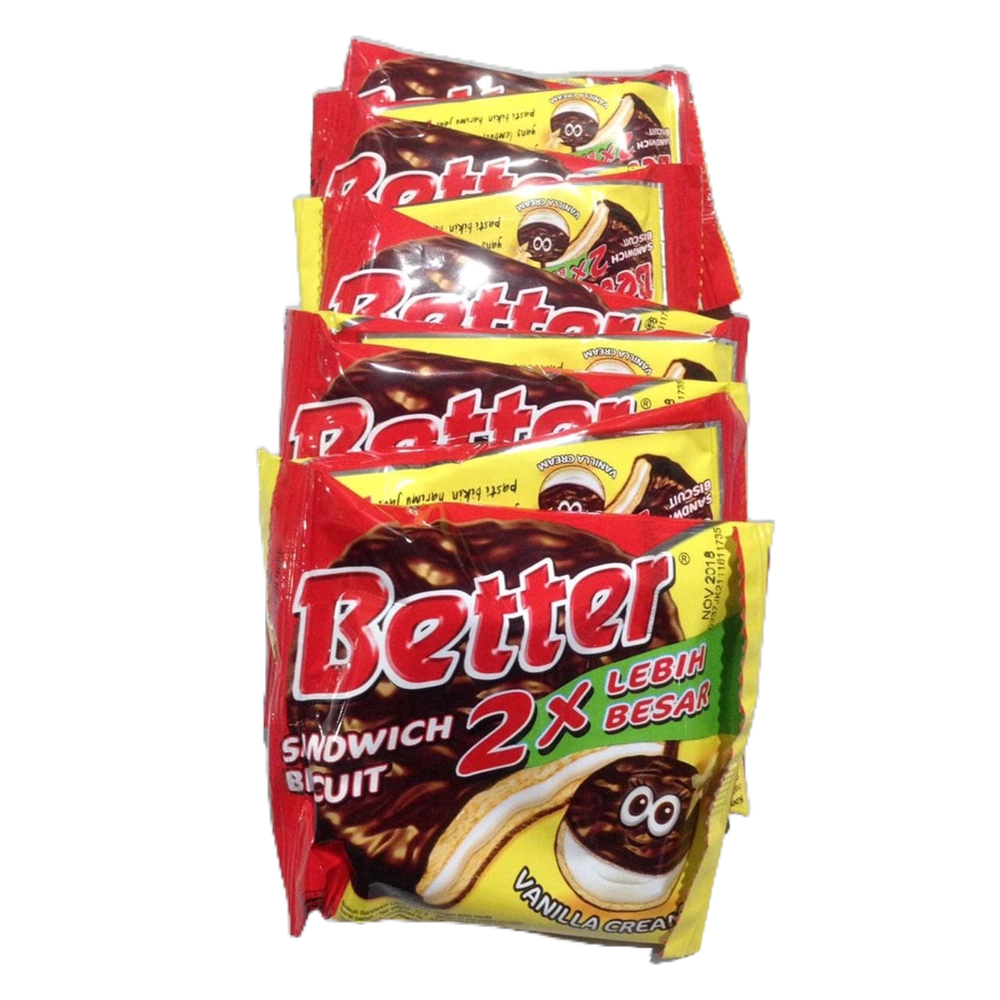 

Better Renceng | Better Biskuit | Better | Roma Better | Coklat Better