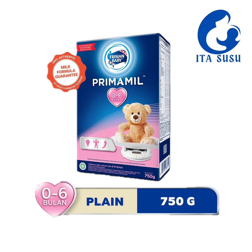 Frisian Flag Primamil 0-6 Bulan Susu Formula Bayi 750 g