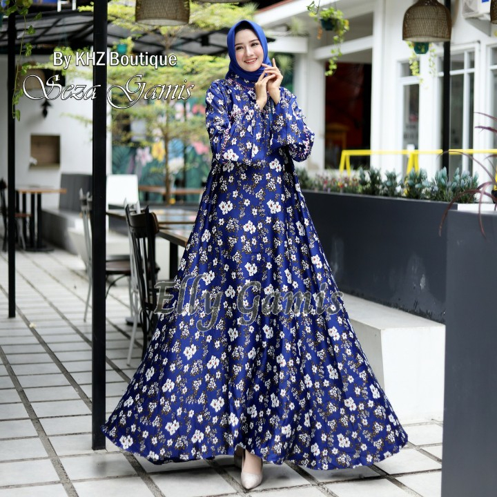 Gamis jumbo Seza Maxmara Payet, Baju gamis wanita, Gamis Bigsize XXL, Gamis Syari, Gamis Murah